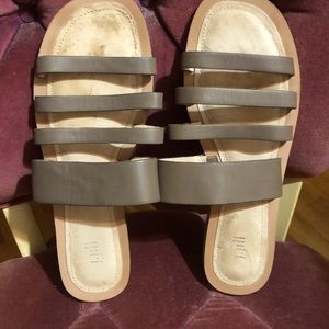 J Jill size 10 taupe sandals